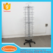 metal wire holder greeting card display unit